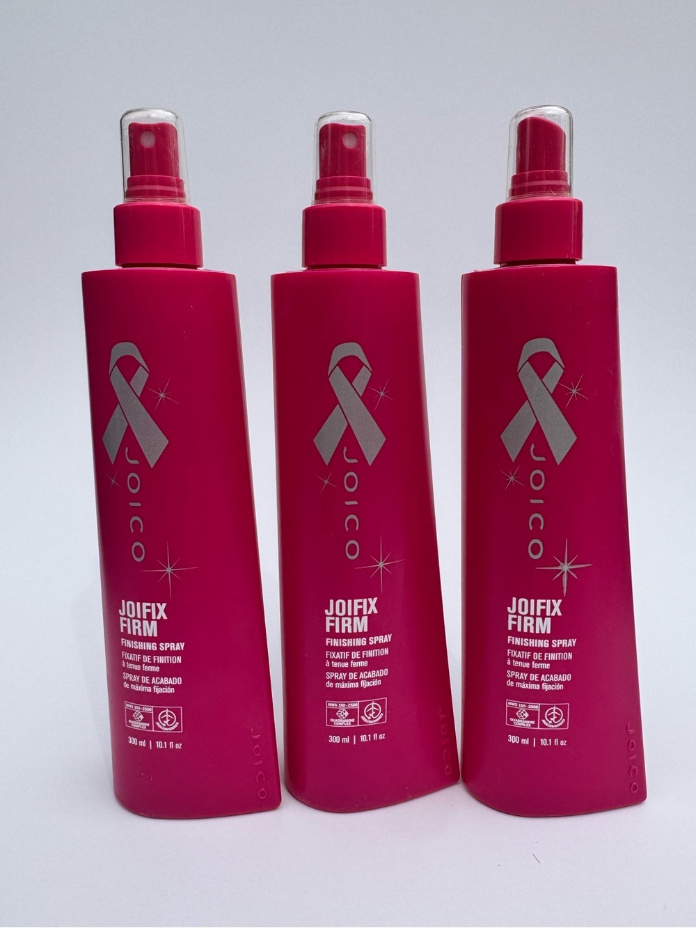 3 x Joico Joifix Firm Finishing Hair Spray Unisex 10.1 fl oz / 300ml